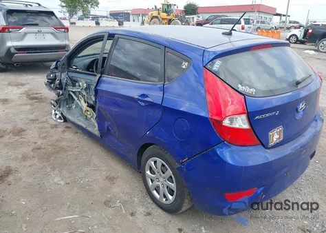 2014 Hyundai Accent Gs from USA, damaged, VIN KMHCT5AE2EU182792
